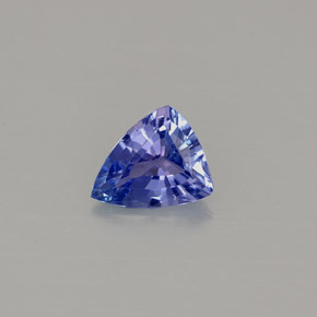 Tanzanita azul natural de 0,62 ct, trillón, VVS
