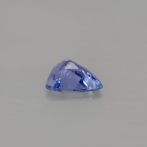 Tanzanita azul natural de 0,62 ct, trillón, VVS