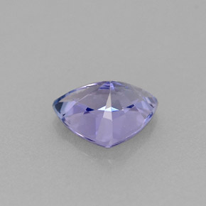Tanzanita azul natural de 0,57 ct, trillón, VVS