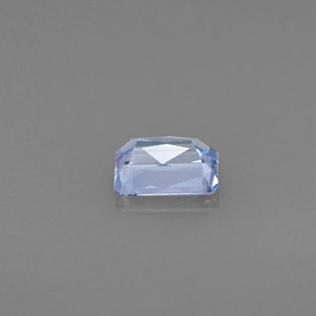 Tanzanita azul natural de 0,53 ct, corte esmeralda, VVS-VS