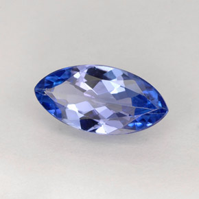 Tanzanita azul natural de 1,02 ct, marquesa, VVS