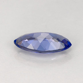 Tanzanita azul natural de 1,02 ct, marquesa, VVS