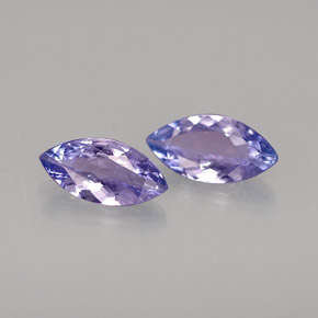 Gemas de tanzanita Azul violeta natural de  ct, Marquesa, VVS-VS