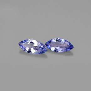 Gemas de tanzanita azul natural de  ct, marquesa, VVS-VS