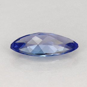 Tanzanita azul violeta natural de 1,19 ct, marquesa, VVS