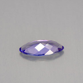 Tanzanita azul natural de 1,03 ct, marquesa, VVS