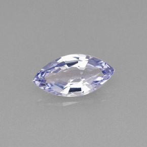 Tanzanita violeta natural de 0,55 ct, marquesa, VVS