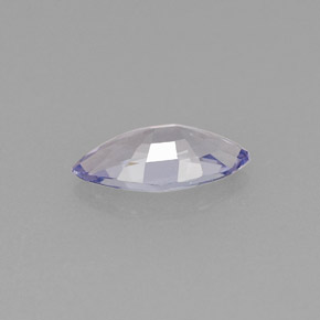 Tanzanita violeta natural de 0,55 ct, marquesa, VVS
