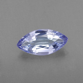 Tanzanita azul natural de 0,76 ct, marquesa, VS