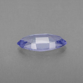 Tanzanita azul natural de 0,76 ct, marquesa, VS