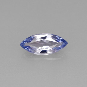 Tanzanita azul natural de 0,49 ct, marquesa, VVS-VS