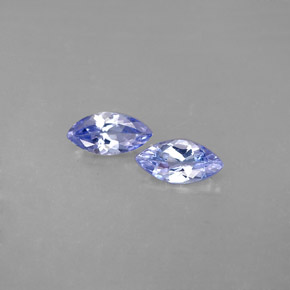 Gemas de tanzanita azul natural de  ct, marquesa, VVS-VS
