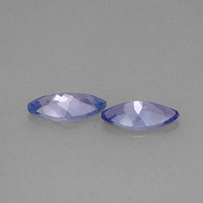 Gemas de tanzanita azul natural de  ct, marquesa, VVS-VS