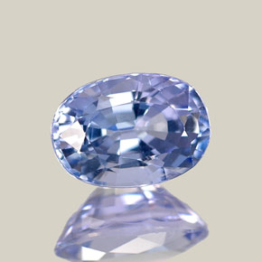 tanzanita Azul violeta natural de 0.92 ct, Corte Óvalo, VVS