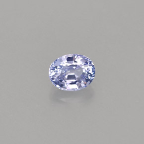 Tanzanita azul natural de 0,60 ct, corte óvalo, VVS