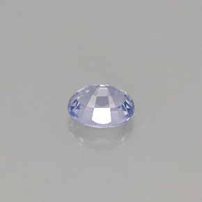 Tanzanita azul natural de 0,60 ct, corte óvalo, VVS
