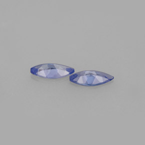 Gemas de tanzanita Azul violeta natural de  ct, Marquesa, VVS-VS