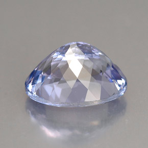 Tanzanita azul natural de 3,14 ct, corte óvalo, VVS-VS