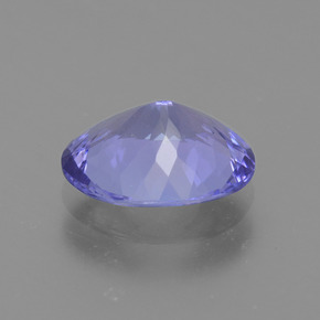 Tanzanita violeta natural de 2,30 ct, corte óvalo, VVS-VS