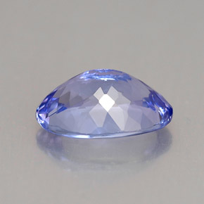 Tanzanita azul natural de 2,24 ct, corte óvalo, VVS-VS