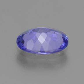 Tanzanita azul natural de 2,12 ct, corte óvalo, VVS-VS