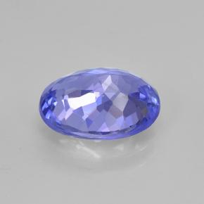tanzanita Azul violeta intenso natural de 2.23 ct, Corte Óvalo, VS