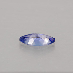 Tanzanita azul natural de 0,39 ct, marquesa, VVS-VS