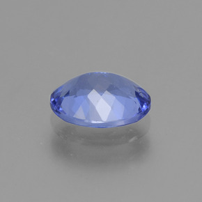 Tanzanita azul natural de 1,32 ct, corte óvalo, VVS-VS