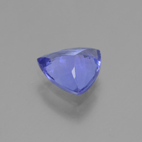 Tanzanita azul natural de 1,19 ct, trillón, VVS-VS