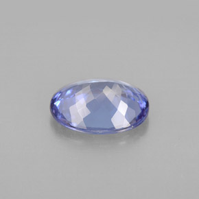 Tanzanita violeta natural de 2,14 ct, corte óvalo, VVS-VS