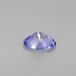 Tanzanita azul natural de 1,00 ct, corte óvalo, VVS-VS