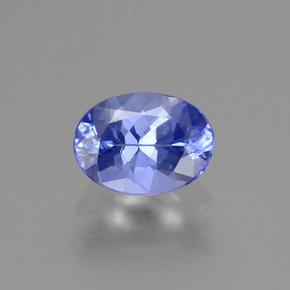 Tanzanita azul natural de 1,12 ct, corte óvalo, VVS-VS