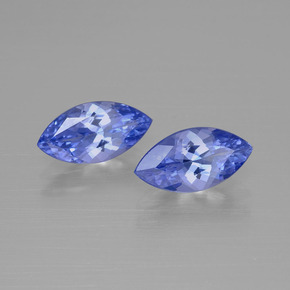 Gemas de tanzanita azul natural de  ct, marquesa, VVS