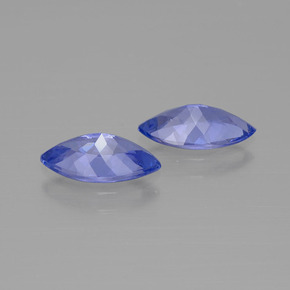Gemas de tanzanita azul natural de  ct, marquesa, VVS