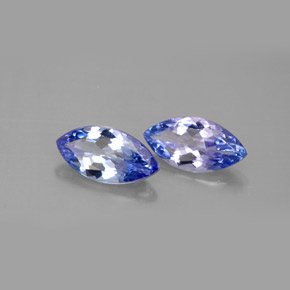 Gemas de tanzanita azul natural de  ct, marquesa, VVS