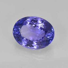 Tanzanita azul natural de 6,26 ct, corte óvalo, VVS