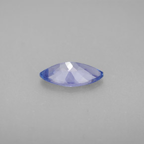 Tanzanita azul natural de 1,08 ct, marquesa, VVS