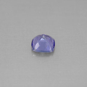 Tanzanita azul natural de 0,96 ct, corte cojín, VVS