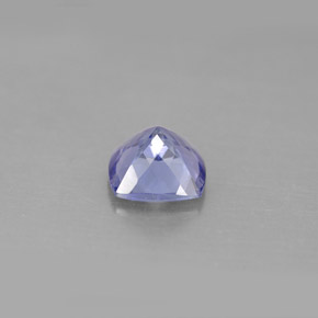 Tanzanita azul natural de 1,10 ct, corte cojín, VVS