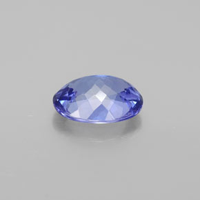 Tanzanita azul natural de 1,55 ct, corte óvalo, VVS