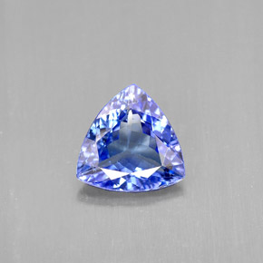 Tanzanita azul natural de 1,15 ct, trillón, VVS-VS