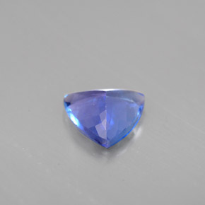 Tanzanita azul natural de 1,09 ct, trillón, VVS-VS