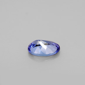 Tanzanita azul natural de 1,20 ct, corte óvalo, VVS
