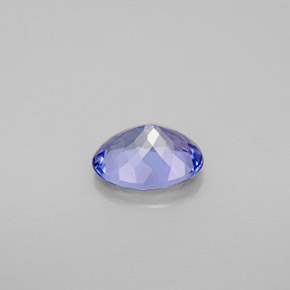 Tanzanita azul natural de 1,43 ct, corte óvalo, VVS