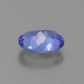Tanzanita azul natural de 1,20 ct, corte óvalo, VVS