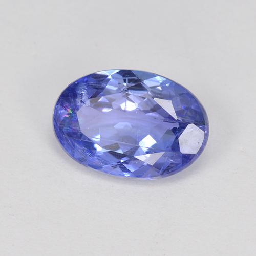 Tanzanita azul natural de 1,22 ct, corte óvalo, SI