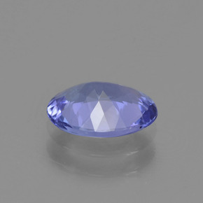 Tanzanita azul natural de 1,06 ct, corte óvalo, VS