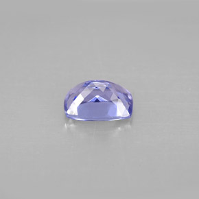 Tanzanita violeta natural de 1,03 ct, corte cojín, VVS