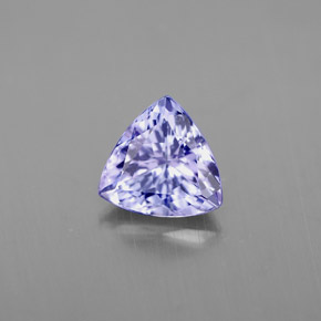 Tanzanita violeta natural de 1,14 ct, trillón, VVS