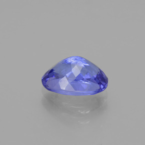 Tanzanita violeta natural de 1,72 ct, corte óvalo, VVS-VS